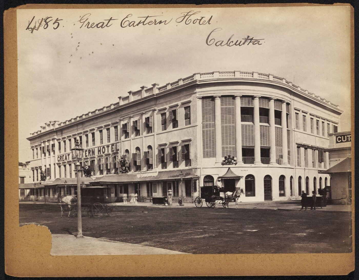 Francis Frith, Great Eastern Hotel. Calcutta