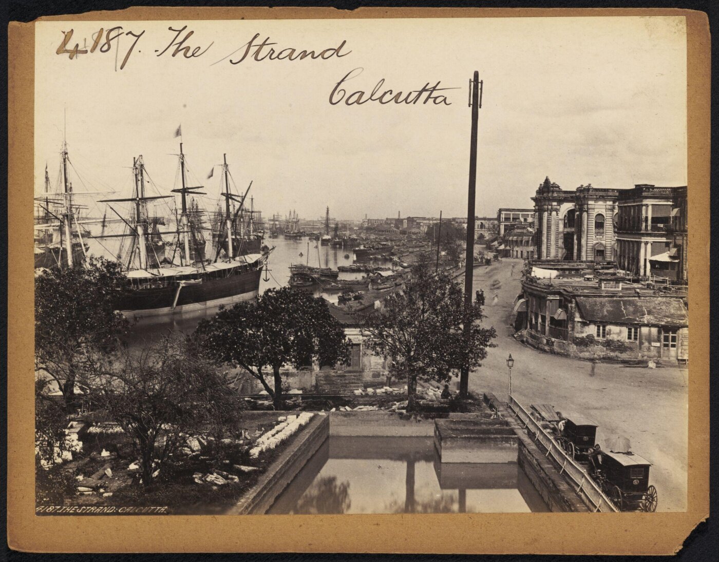 Francis Frith, The Strand. Calcutta