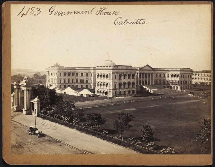 Government House.  Calcutta top image