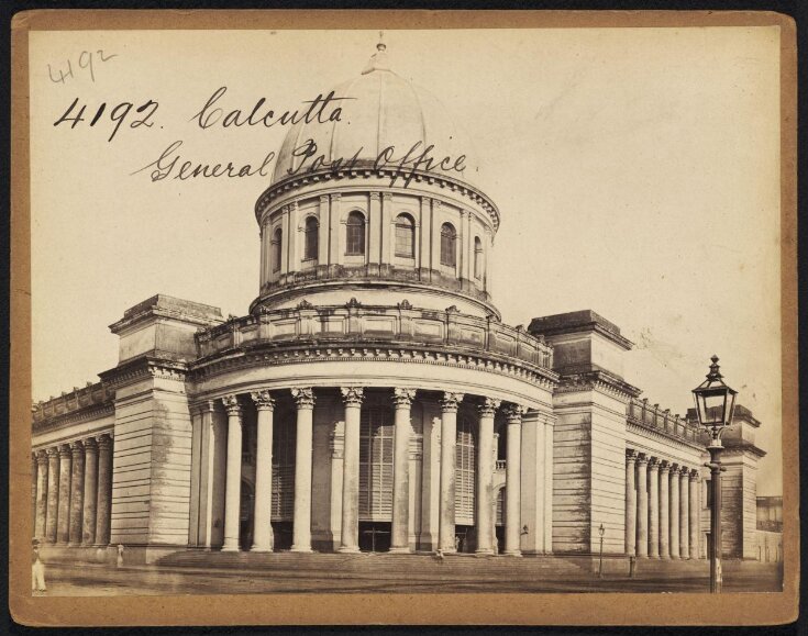 Calcutta.  General Post Office top image