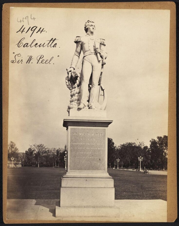 Calcutta.  Sir W. Peel top image