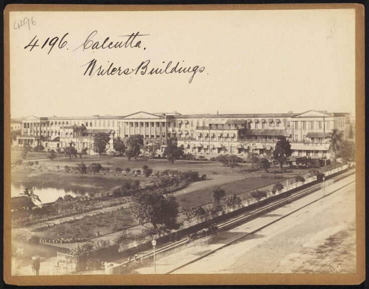Calcutta.  Writers' Buildings top image