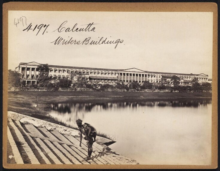 Calcutta.  Writers Buildings top image