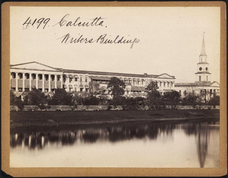 Calcutta.  Writers Buildings top image