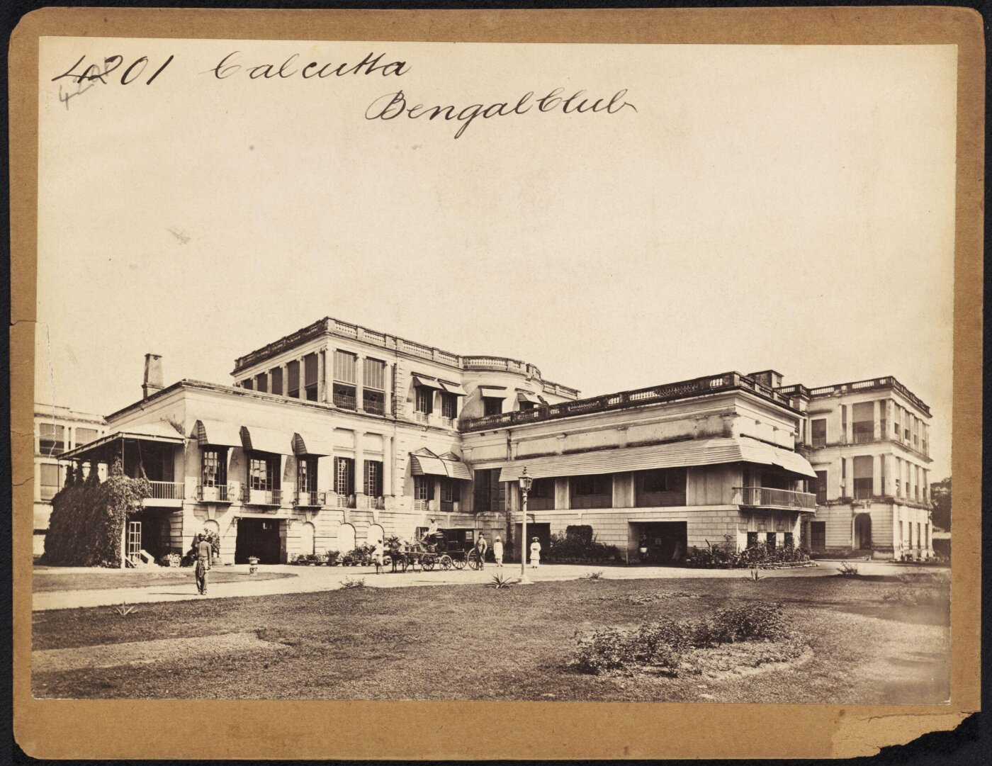 Francis Frith, Calcutta.  Bengal Club