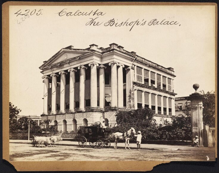 Calcutta.  The Bishop's Palace top image