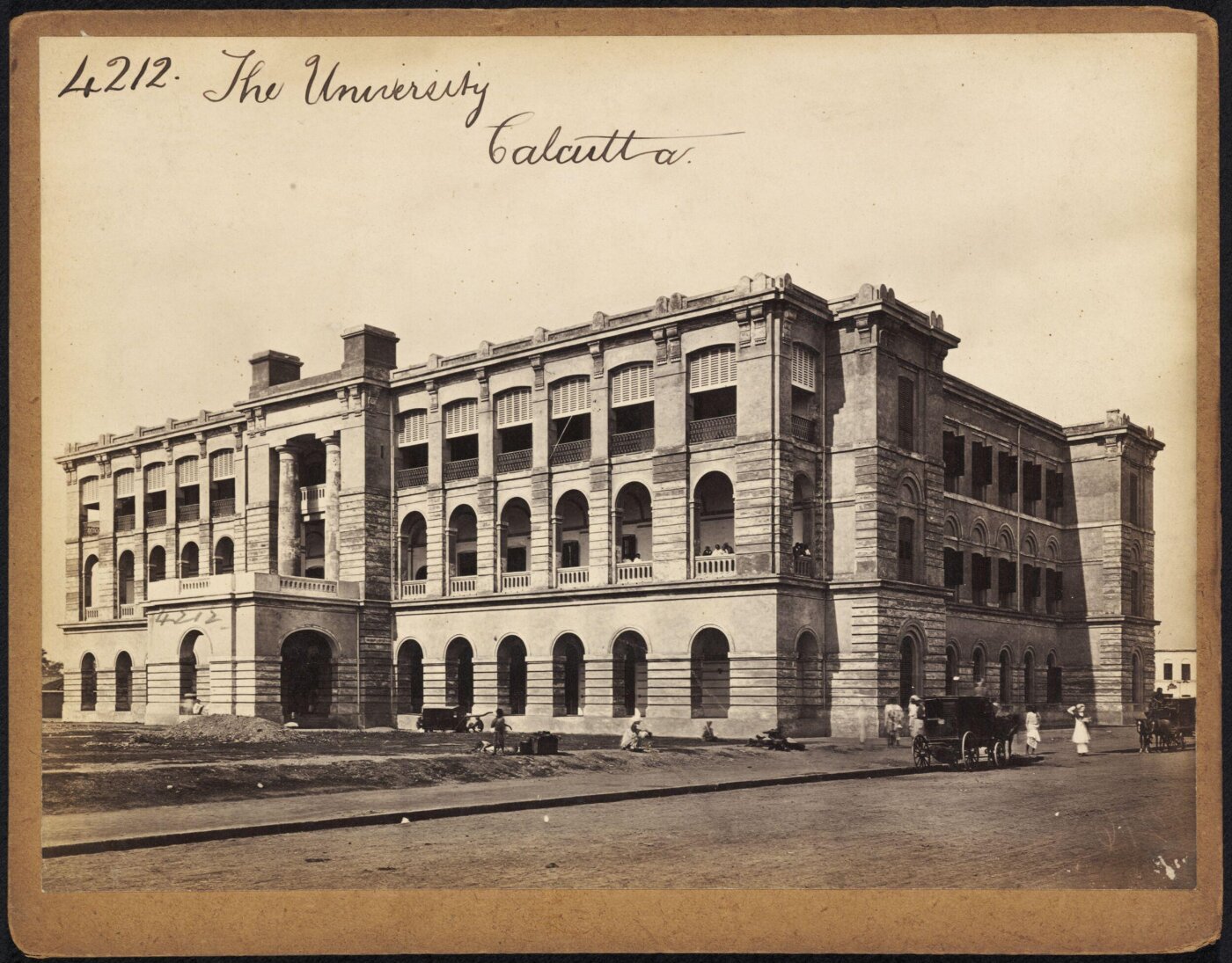 Francis Frith, The University. Calcutta