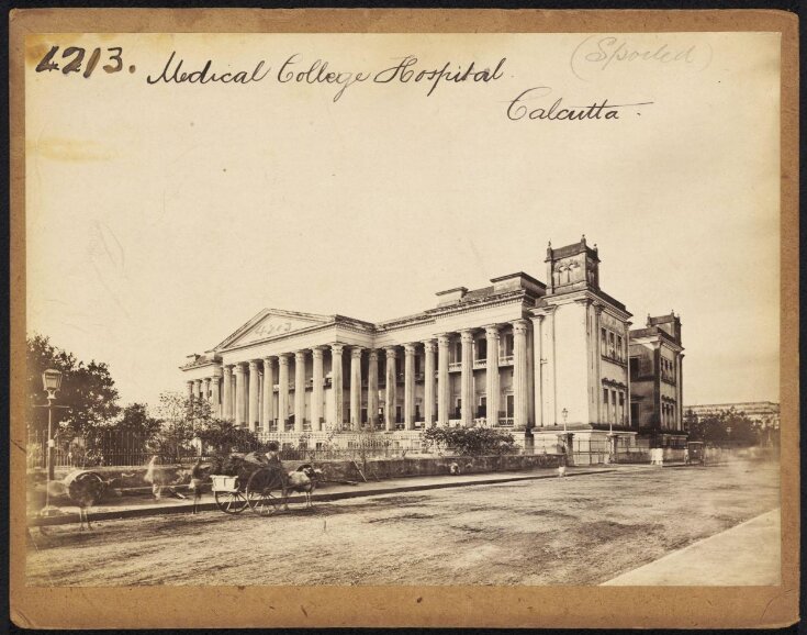 Medical College Hospital.  Calcutta top image