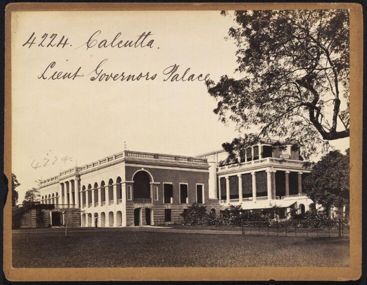 Calcutta.  Lieut. Governors Palace top image