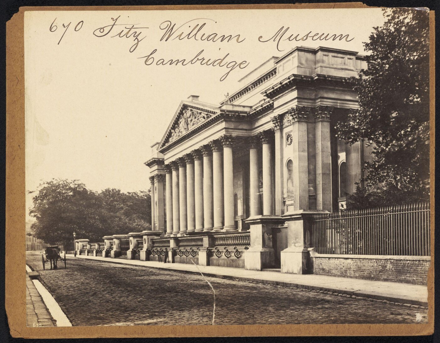 Francis Frith, Fitz William Museum. Cambridge