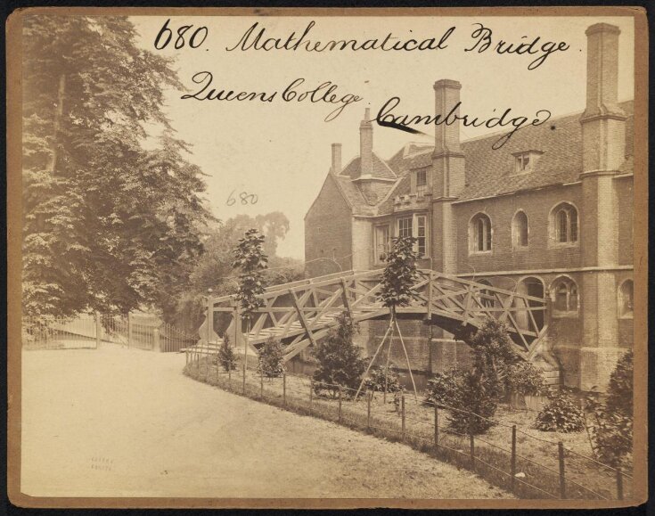 Mathematical Bridge.  Queen's College.  Cambridge top image