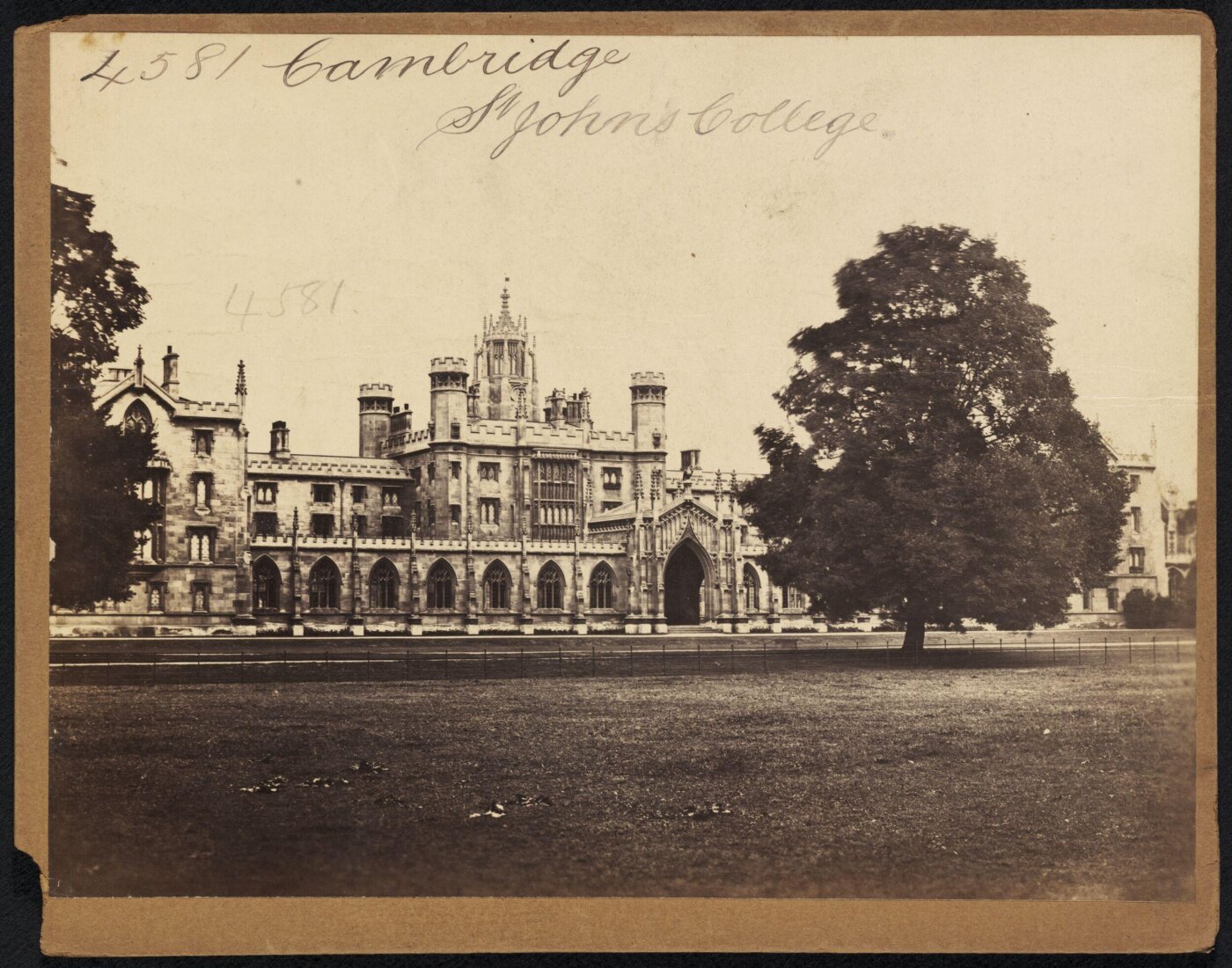 Francis Frith, Cambridge.  St. John's College