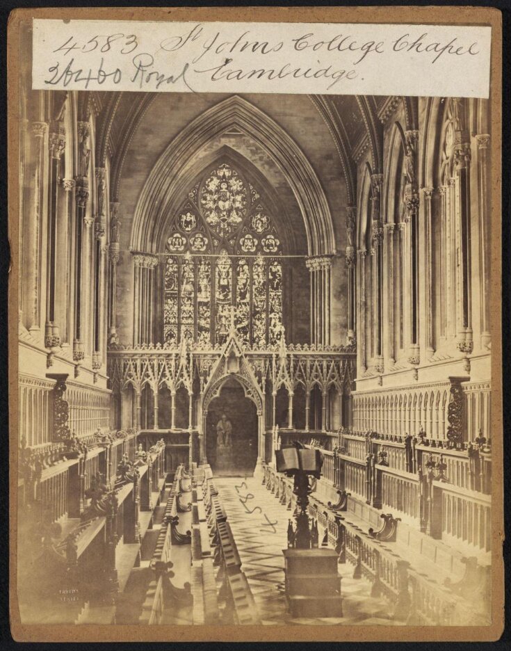 St. John's College Chapel.  Cambridge top image