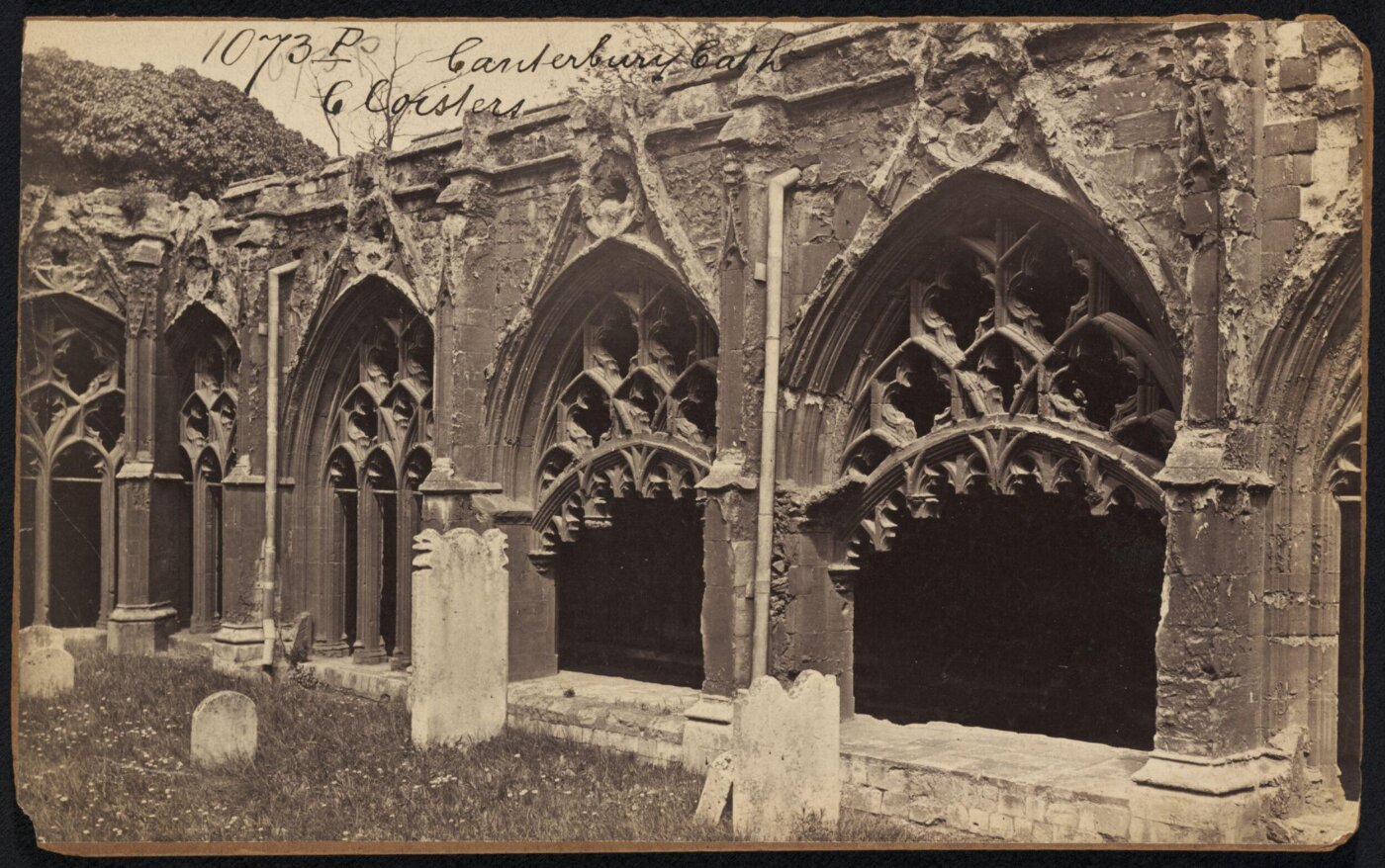 Francis Frith, Canterbury Cath. Cloisters