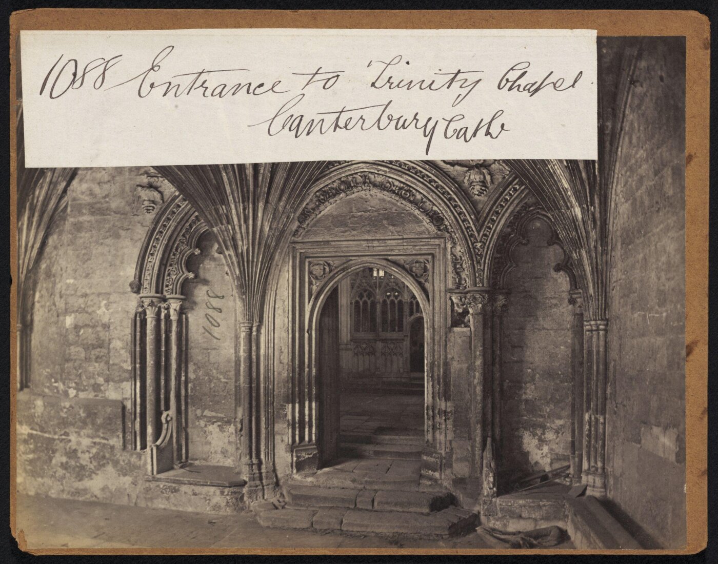 Francis Frith, Entrance to Trinity Chapel. Canterbury Cath'l