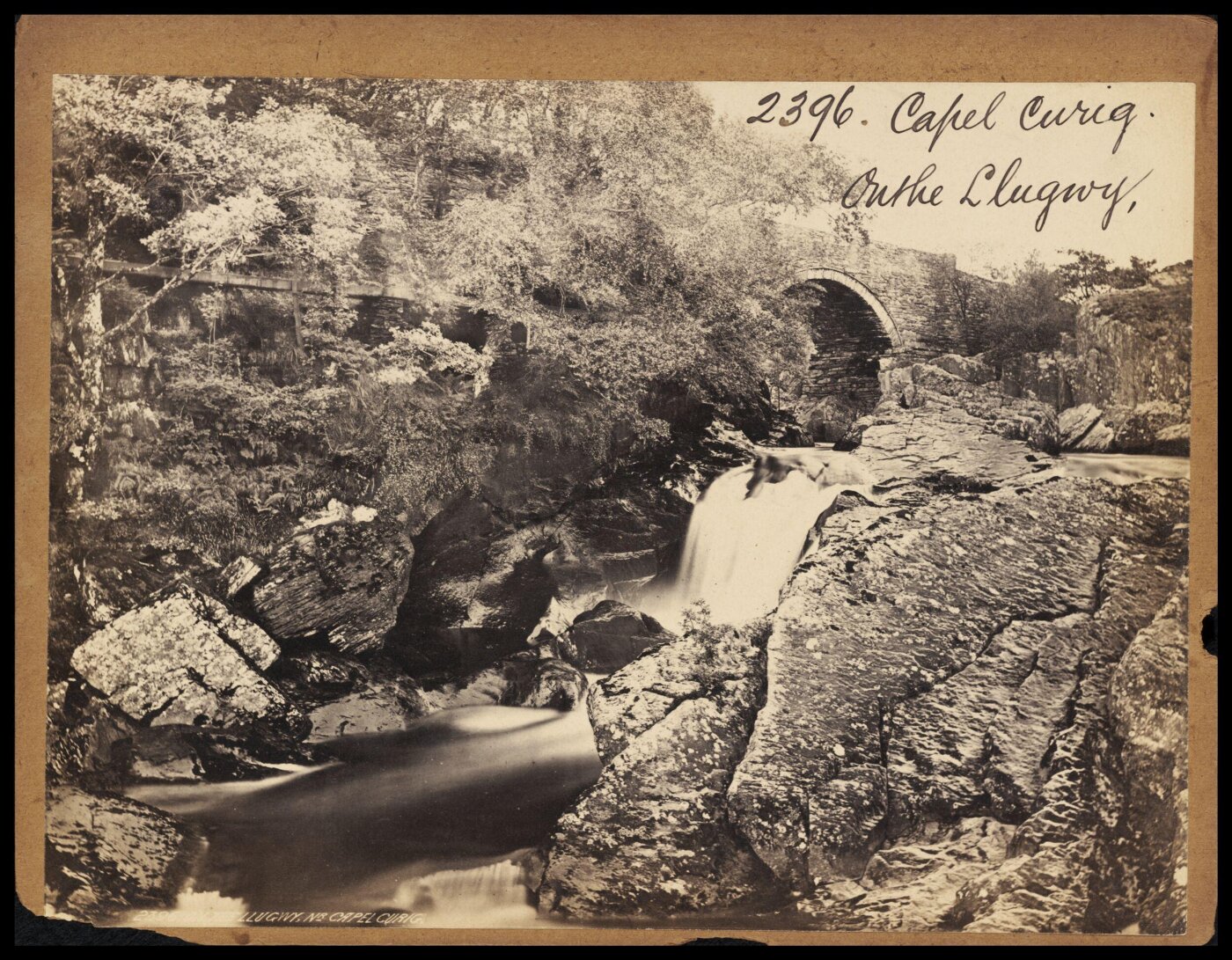 Francis Frith, Capel Curig.  On the Llugwy