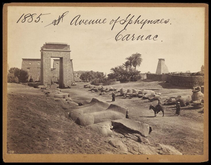 Avenue of Sphynxes.  Carnac top image