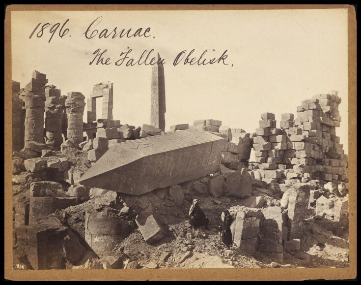 Carnac.  The Fallen Obelisk top image