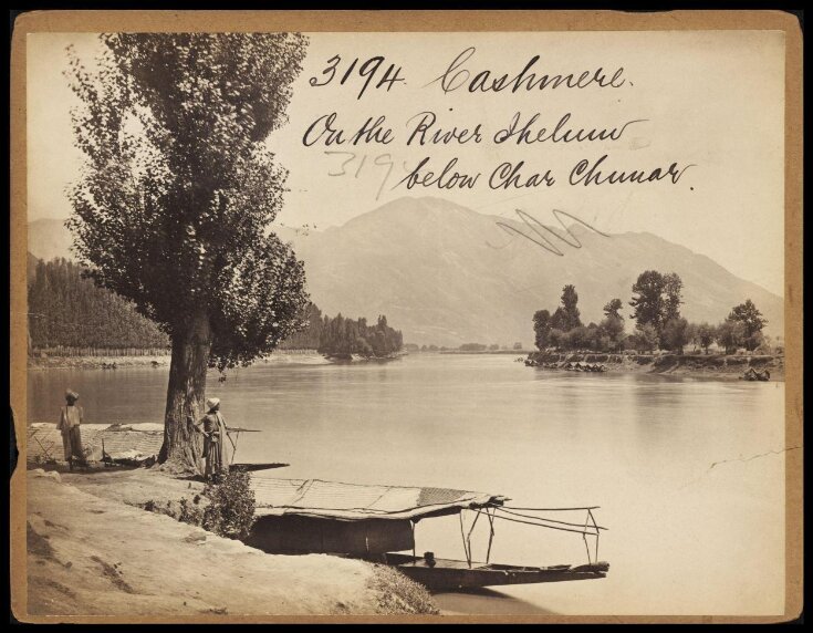Cashmere.  On the River Jhelum below Char Chunar top image