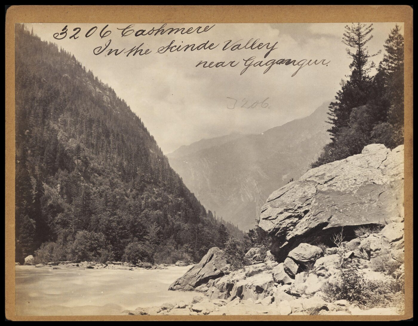 Francis Frith, Cashmere.  In the Scinde Vallery near Gagangur