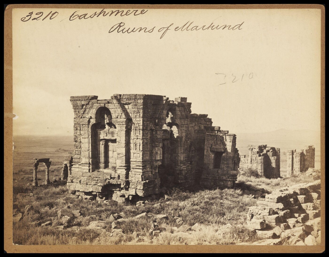 Francis Frith, Cashmere.  Ruins of Martund