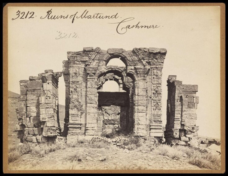 Ruins of Martund.  Cashmere