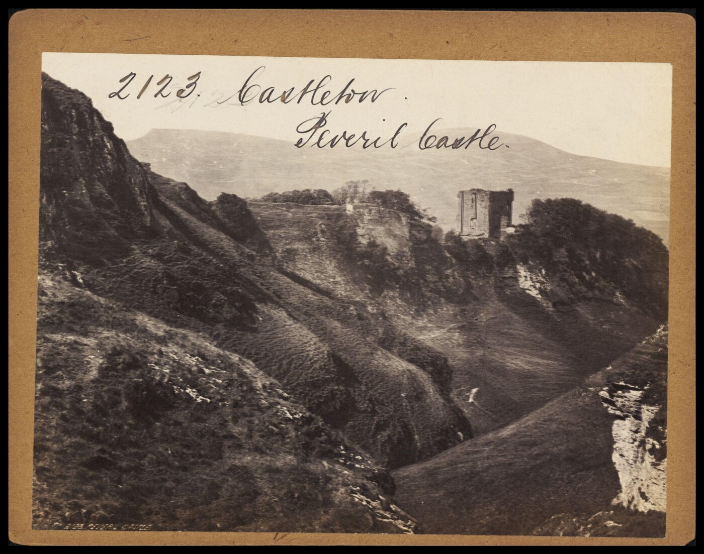 Francis Frith, Castleton. Peveril Castle