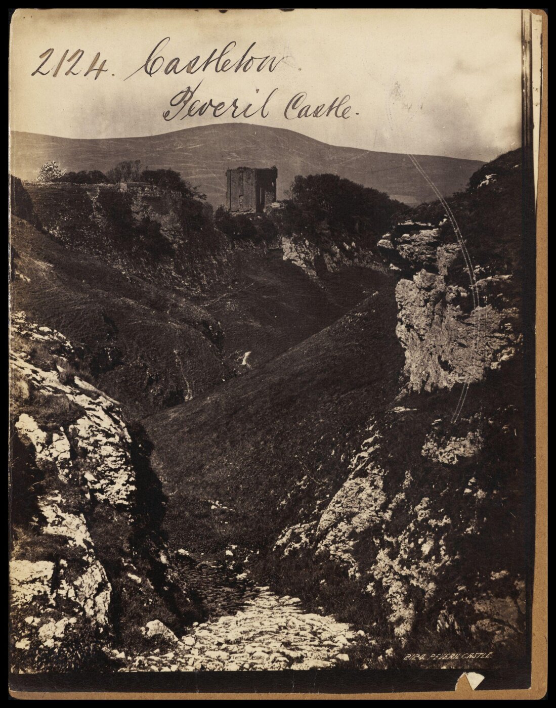 Francis Frith, Castleton. Peveril Castle