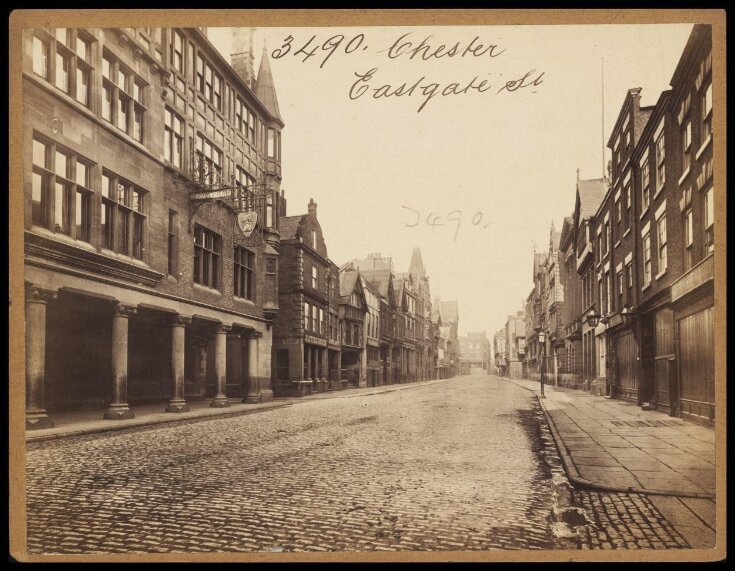 Chester.  Eastgate St. top image