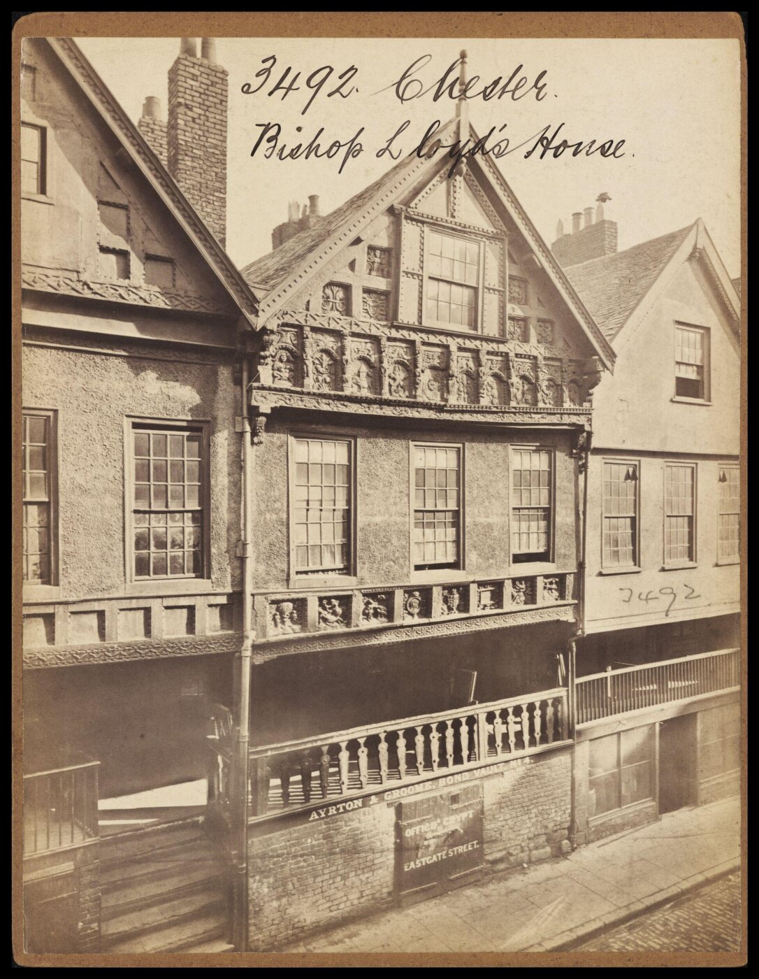 Francis Frith, Chester.  Bishop Lloyd's House