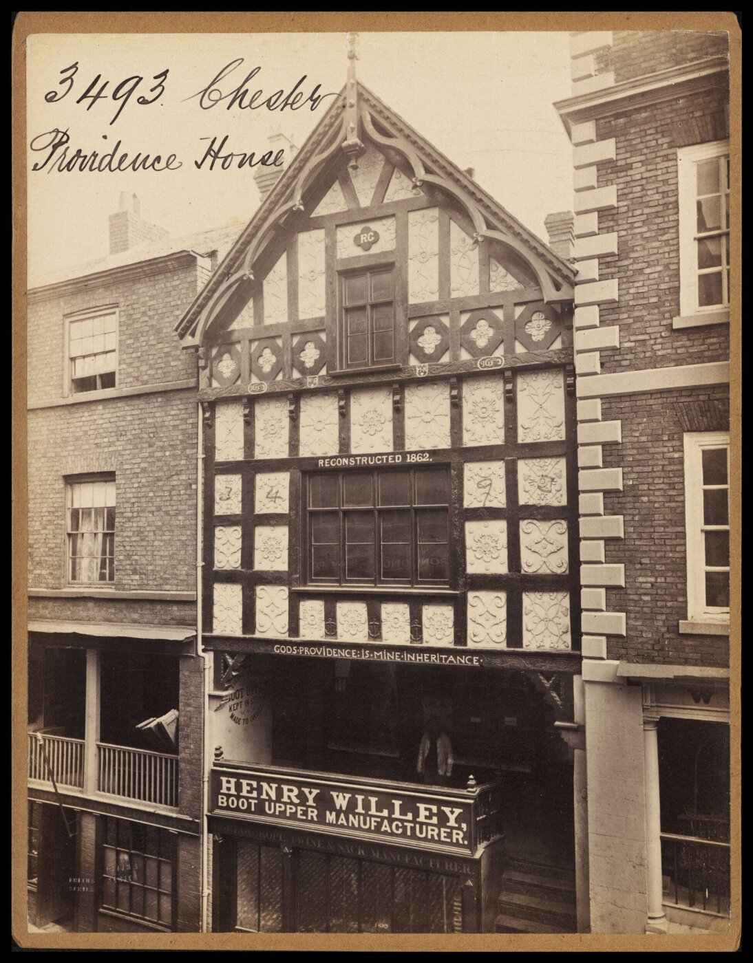 Francis Frith, Chester.  Providence House