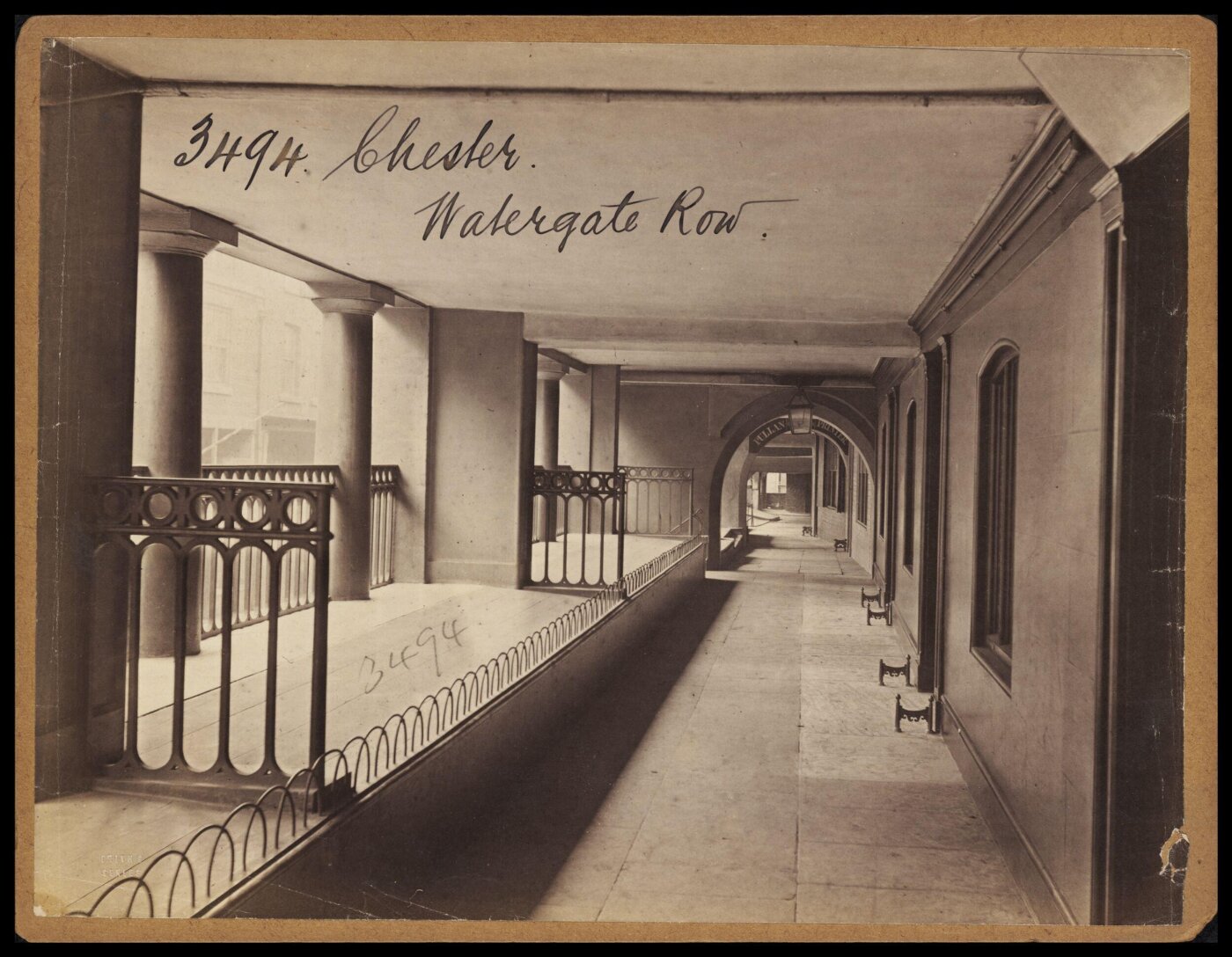 Francis Frith, Chester.  Watergate Row