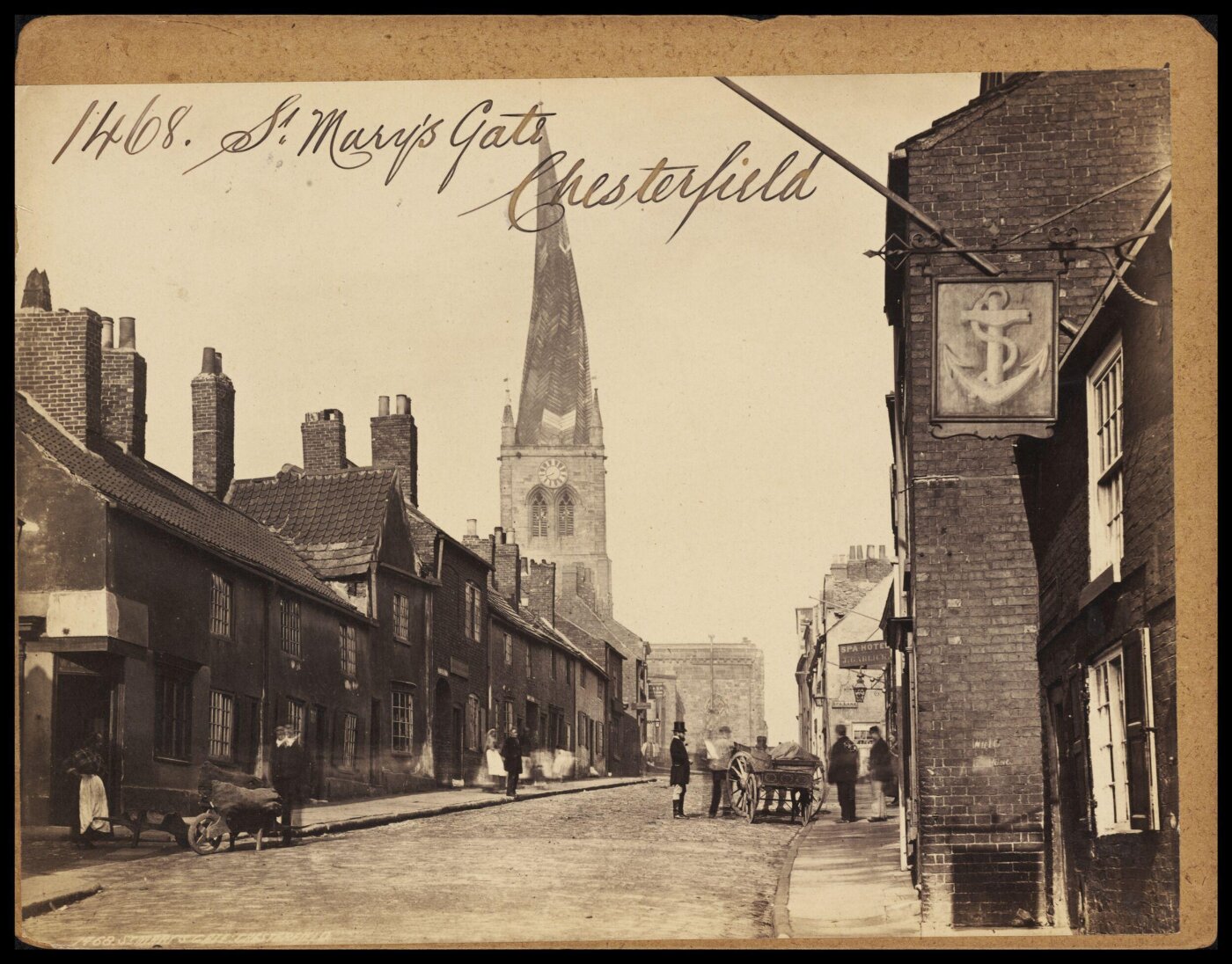 Francis Frith, St. Mary's Gate Chesterfield