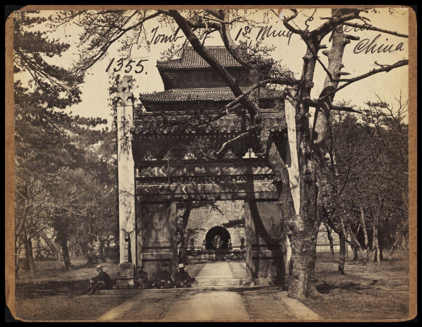 Francis Frith, Tomb of 1st Ming Emperor China