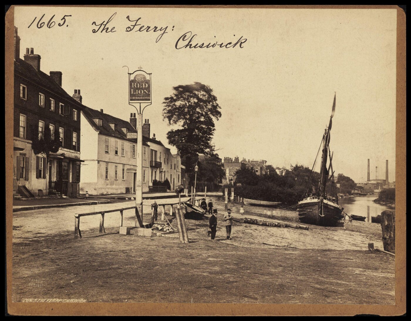Francis Frith, The Ferry:  Chiswick