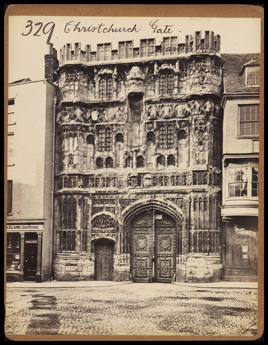 Francis Frith, Christchurch Gate.  Canterbury
