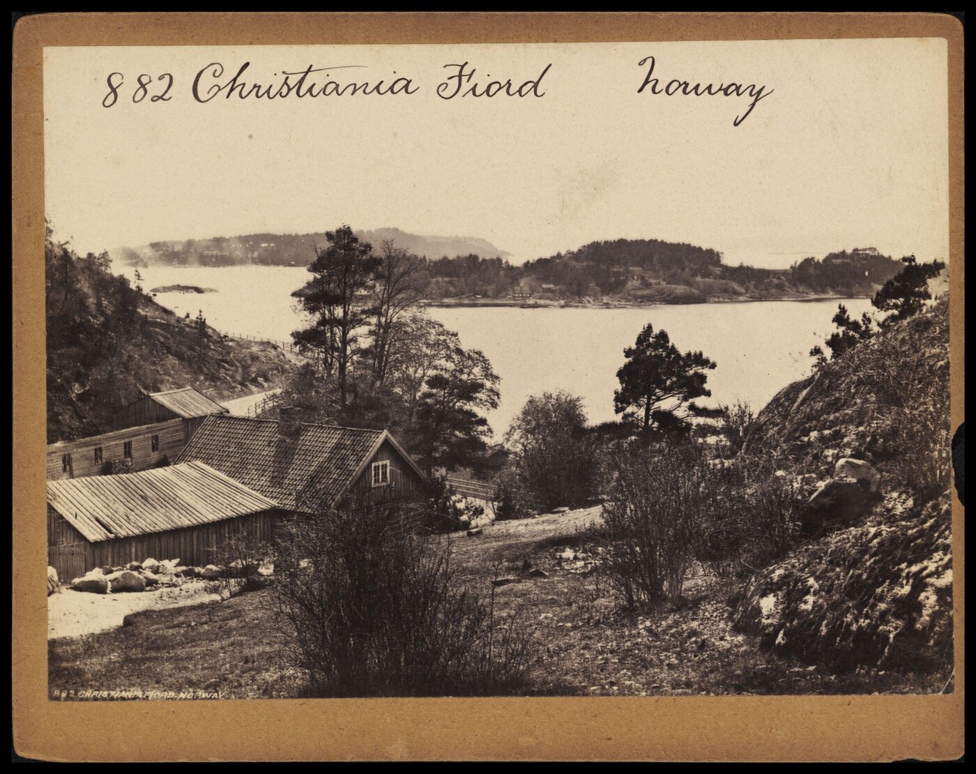 Francis Frith, Christianiana Fiord Norway