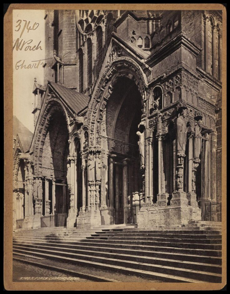 N. Porch.  Chartres Cath'l top image