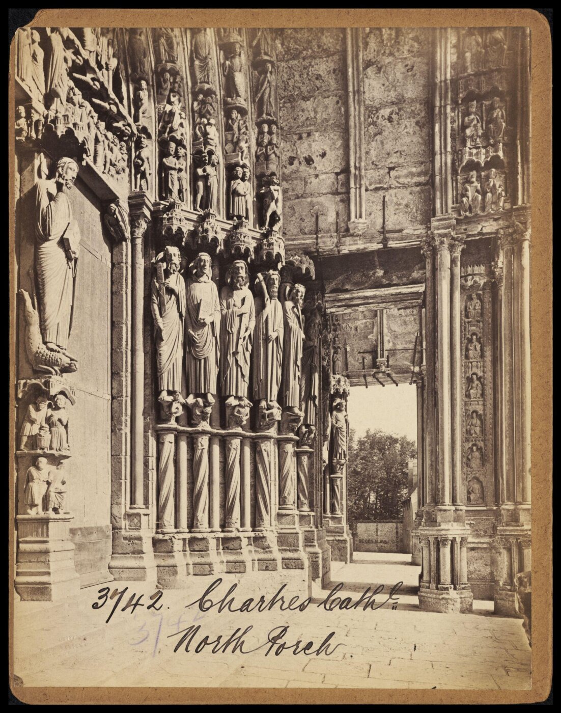 Francis Frith, Chartres Cath'l.  North Porch