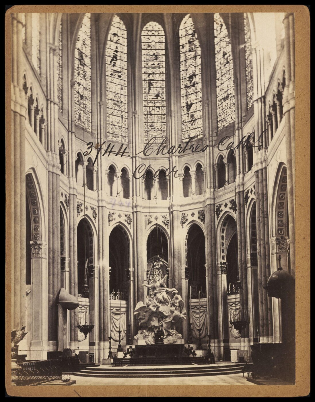 Francis Frith, Chartres Cath'l.  Choir