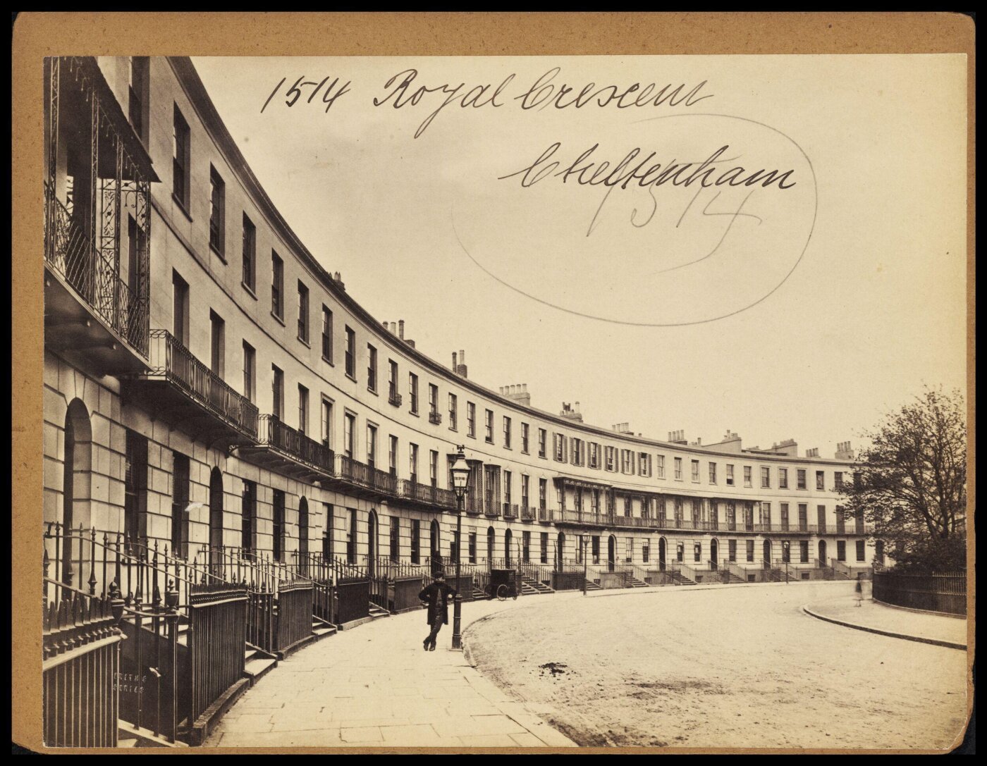 Francis Frith, Royal Crescent Cheltenham