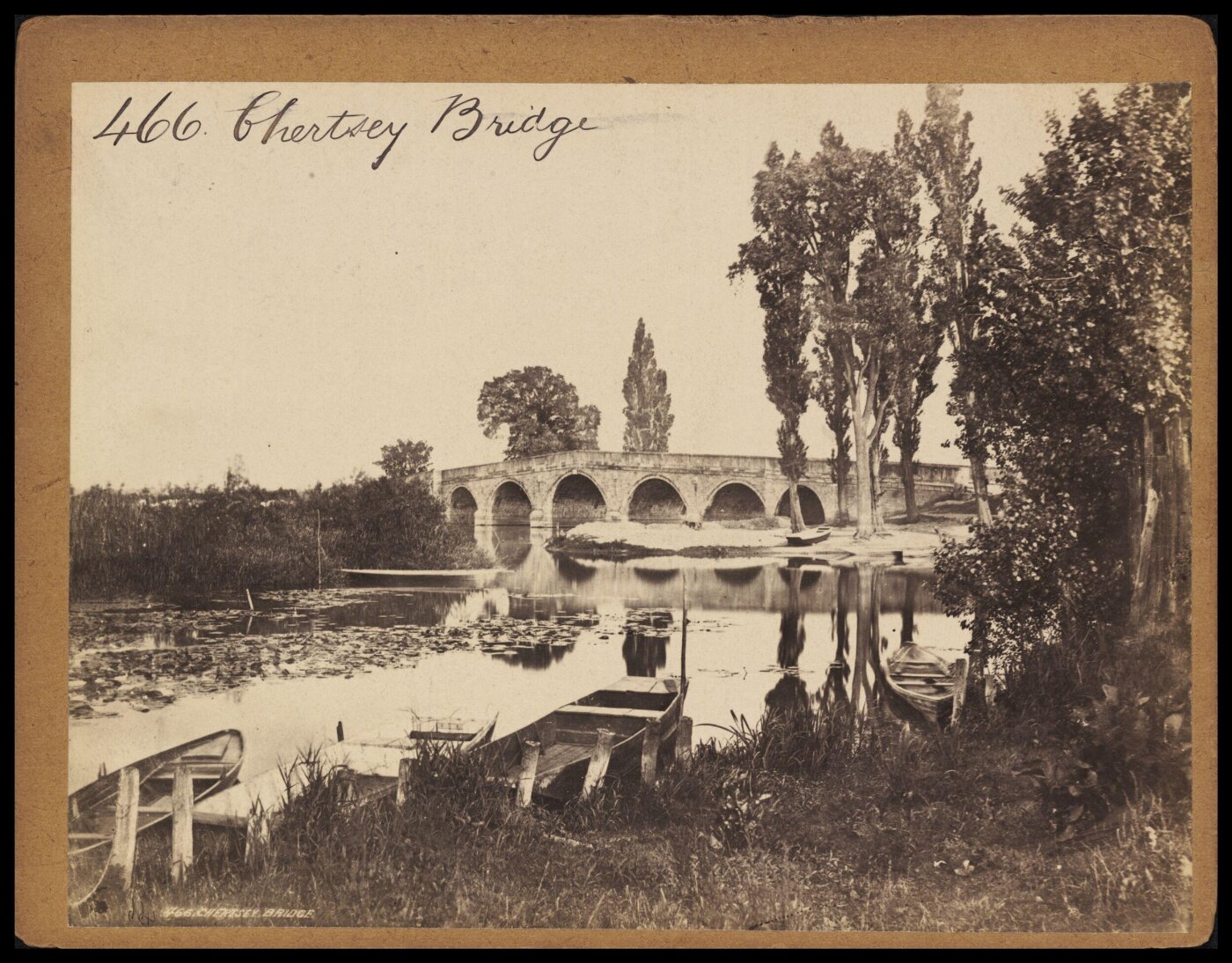 Francis Frith, Chertsey Bridge