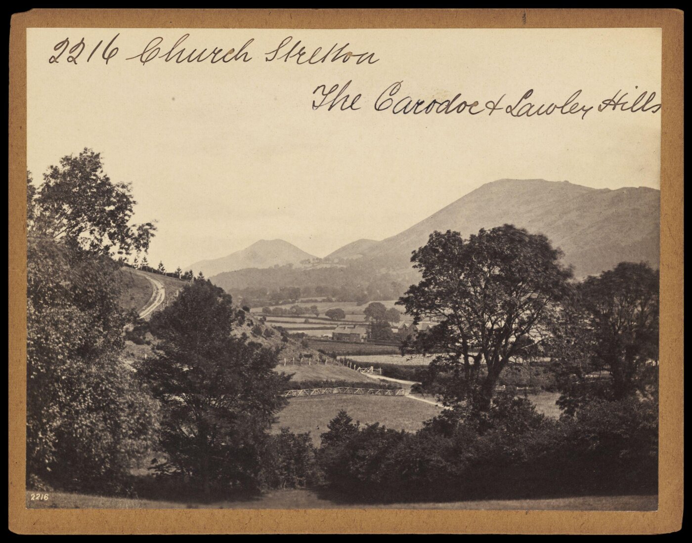 Francis Frith, Church Stretton.  The Carodoc & Lawley Hills