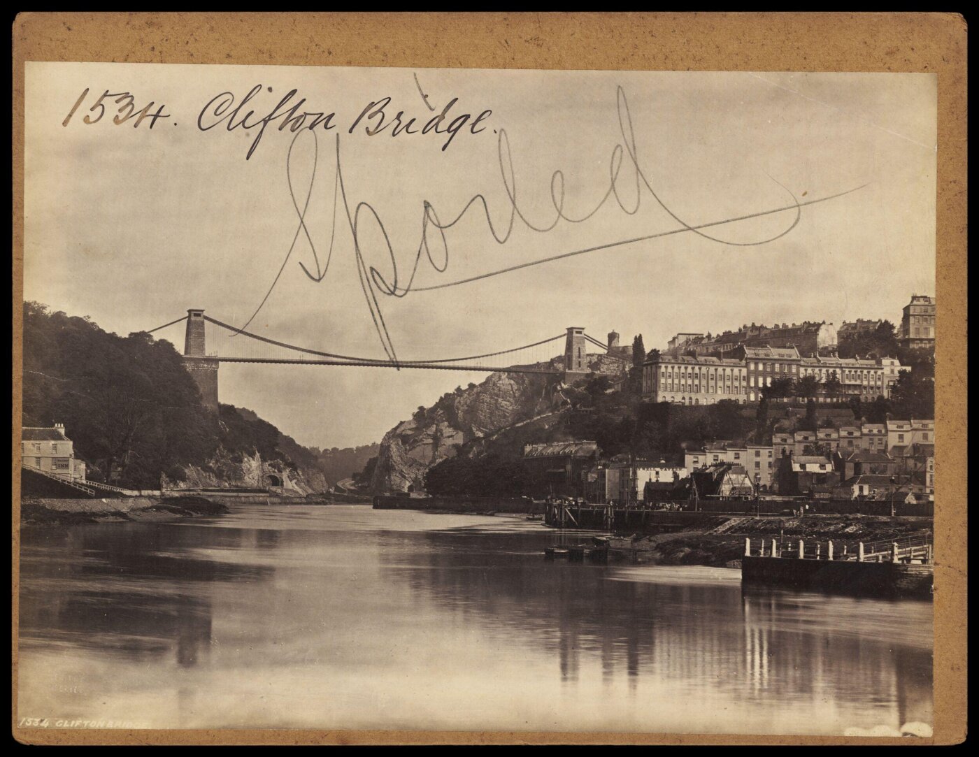Francis Frith, Clifton Bridge