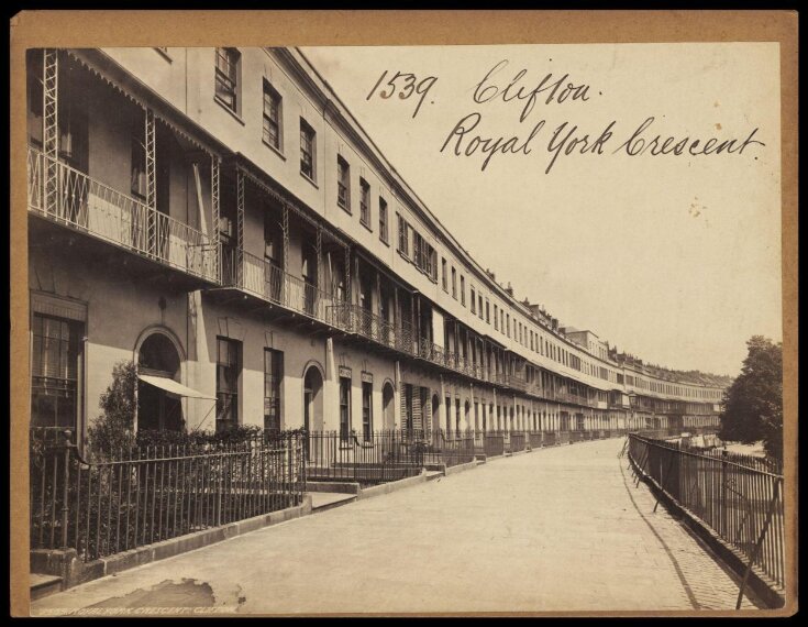 Clifton.  Royal York Crescent top image