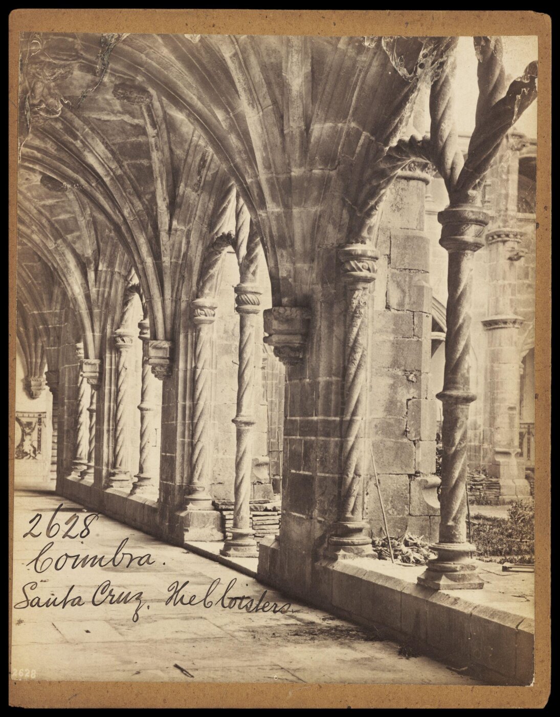 Francis Frith, Coimbra.  Santa Cruz.  The Cloisters