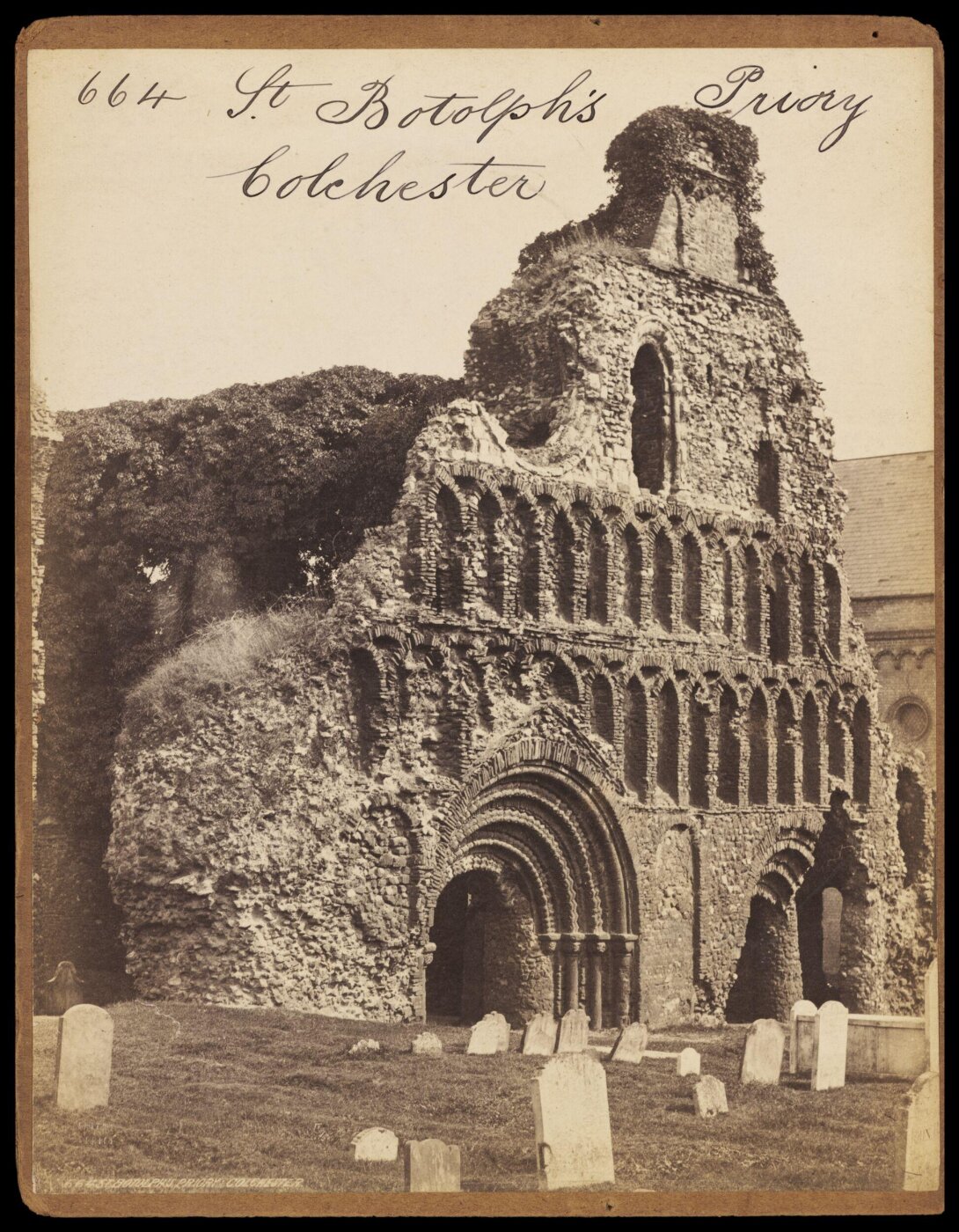 Francis Frith, St. Botolph's Priory Colchester