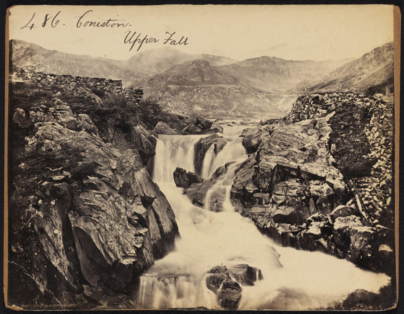 Francis Frith, Coniston.  Upper Fall