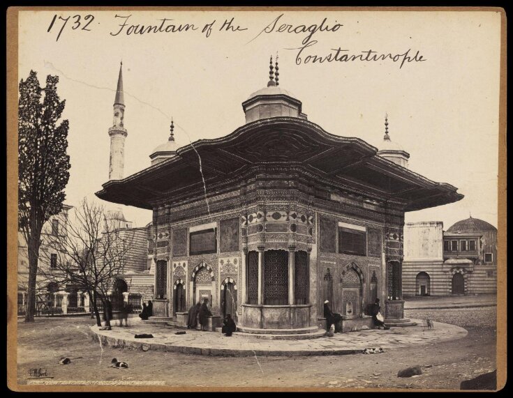 Fountain of the Seraglio Constantinople top image