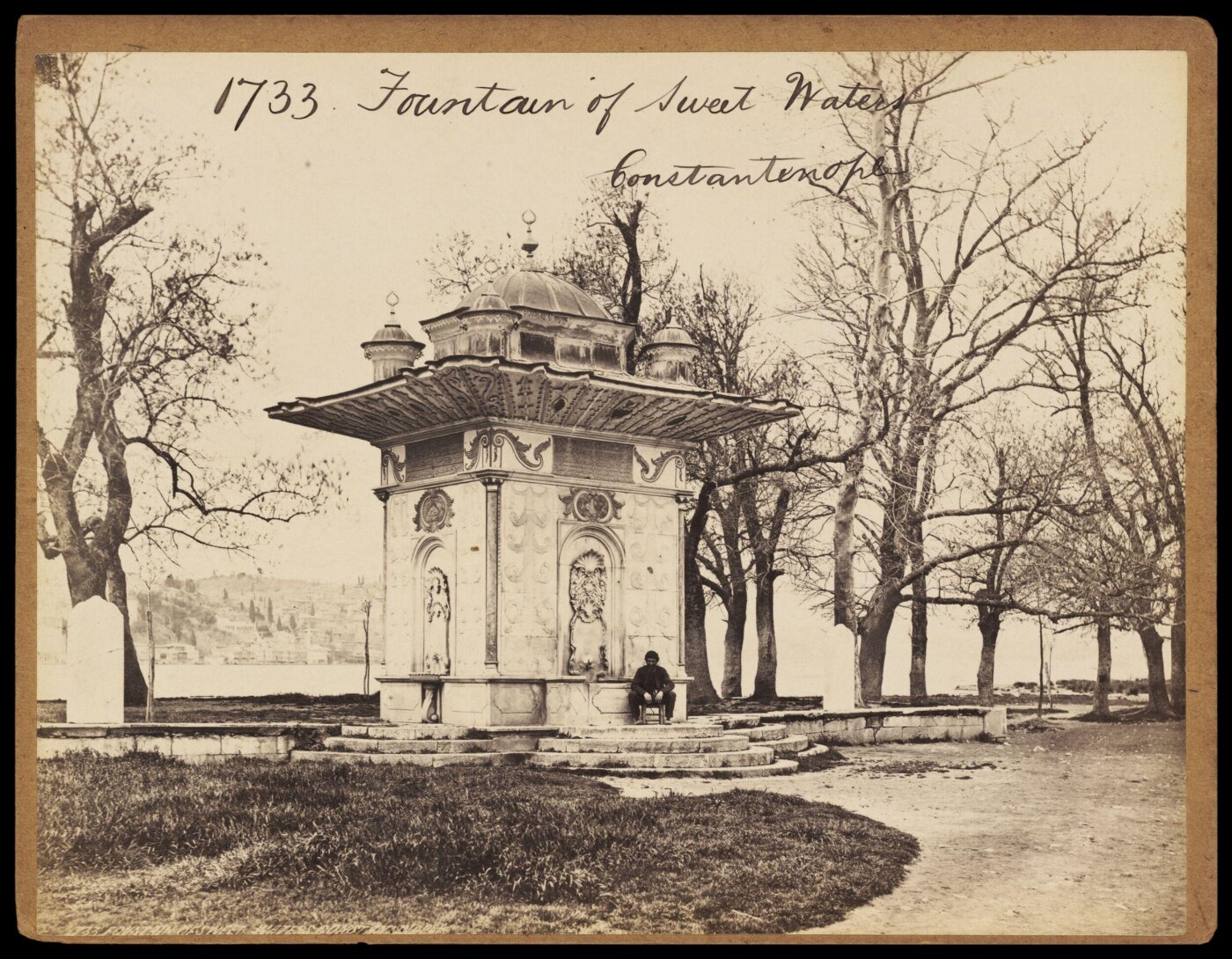 Francis Frith, Fountain of Sweet Water. Constantinople